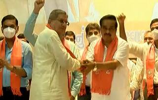 ઉદ્યોગપતિ ધીરુભાઈ ગજેરા જોડાયા ભાજપમાં,  સી.આર.પાટીલે ખેસ પહેરાવી કરાવી ઘરવાપસી 