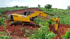 Sindhudurg : सावंतवाडी तालुक्यातील बांदा गाळेल रस्त्यावर डोंगर खचला, एक युवक अकल्याची भिती