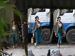 PHOTO : कॅज्युअल पण क्लासी, सिम्पल लूकमध्ये सेटवर पोहोचली बॉलिवूडची मस्तानी