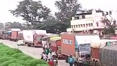 Kolhapur Flood : कोल्हापूरच्या शिरोली पुलावर पाणी ; मुंबई-बंगळुरू महामार्गावरील वाहतूक बंद