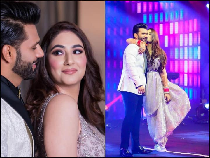 Disha Parmar Showers Hubby Rahul Vaidya With Kisses At Their Wedding Reception, Seen Their Unseen Pics Yet? Disha Parmar Showers Hubby Rahul Vaidya With Kisses At Their Wedding Reception, Seen Their Unseen Pics Yet?