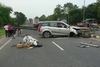 Panchmahal : રોંગ સાઇડમાં આવતાં એક્ટિવાને બચાવવા જતાં કાર ડીવાઇડરમાં ઘૂસી ગઈ, ચાલકનું મોત