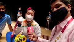 EXCLUSIVE Mirabai Chanu : रौप्यपदक विजेती वेटलिफ्टर मीराबाई चानू सर्वप्रथम 'माझा'वर