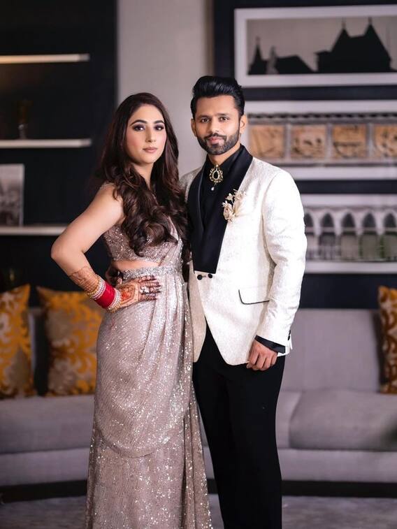 Rahul Vaidya और Disha Parmar के डांस की तस्वीरें