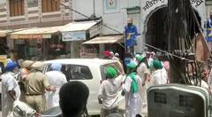 'ਆਪ' ਛੱਡ ਕਾਂਗਰਸ 'ਚ ਸ਼ਾਮਿਲ ਹੋਏ ਐਮਐਲਏ ਦਾ ਕਿਸਾਨਾਂ ਵਲੋਂ ਵਿਰੋਧ, ਭੱਜ ਕੇ ਬਚਾਈ ਜਾਨ