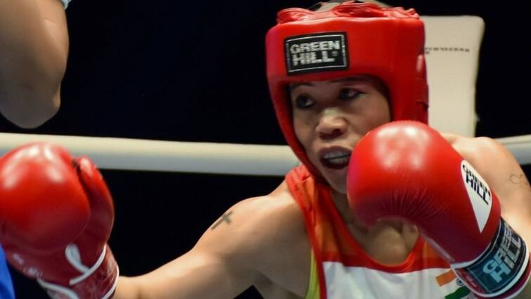India at Tokyo Olympic 2020 Boxing Mary Kom wins vs Miguelina Hernandez Garcia women fly 48-51kg Round of 32 Mary Kom Wins: দুর্ধর্ষ মেরি, ৪-১-এ প্রতিপক্ষকে উড়িয়ে বক্সিংয়ের শেষ ষোলোয় প্রবেশ