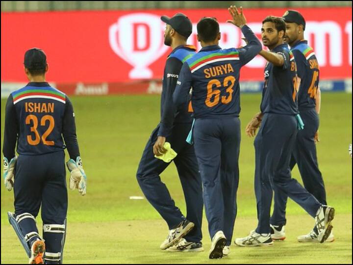 India vs Sri Lanka 1st T20I Highlights India won the match against Sri Lanka by 38 runs in first T20 R Premadasa Stadium India vs Sri Lanka: भारत ने 38 रनों से जीता पहला टी20, भुवनेश्वर कुमार ने झटके चार विकेट