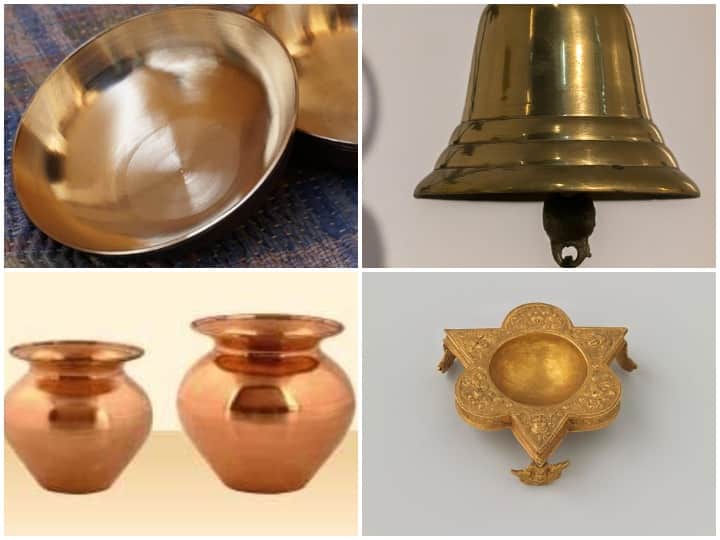 Kitchen Hacks How To Clean Pooja Vessels Copper Silver, Brass And Bronze Dish Cleaner Kitchen Hacks: सावन के पूरे महीने साफ रहेंगे पूजा के बर्तन, इस तरह चमकाएं पूजा के पीतल और तांबे के बर्तन