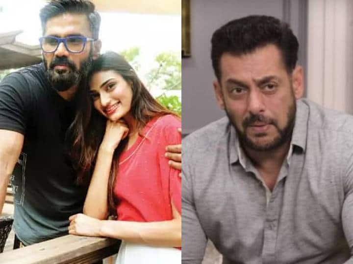 Salman Khan apologises to athiya shetty Suniel Shetty  Reacts सलमान खान ने अथिया शेट्टी से इस बात के लिए मांगी माफी, सुनील शेट्टी ने भी दिया रिएक्शन