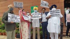 Farm Laws: ਖੇਤੀ ਕਾਨੂੰਨਾਂ ਖਿਲਾਫ Congress and Akali Dal ਦਾ ਜ਼ੋਰਦਾਰ ਪ੍ਰਦਰਸ਼ਨ, ਵੇਖੋ ਤਸਵੀਰਾਂ