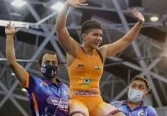 Priya Malik : प्रिया मलिकनं गाजवलं मैदान, जागतिक स्पर्धेत मिळवलं सुवर्णपदक, कौतुकाचा वर्षाव