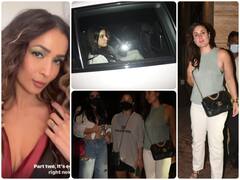 गर्लगैंग के साथ मलाइका अरोड़ा के घर पार्टी करने पहुंचीं करीना कपूर, मुंबई से ये तस्वीरें आईं सामने