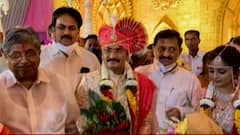 Solapur : सोलापुरात आमदार पुत्रांच्या विवाह सोहळ्याला हजारोंची गर्दी, कोरोना नियम धाब्यावर