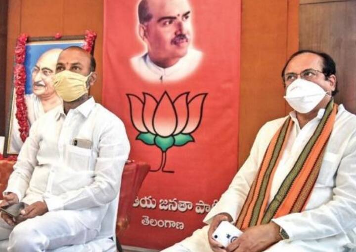 Former minister Enugala Peddi Reddy resigns to BJP Huzurabad By Election 2021: బీజేపీకి భారీ షాక్, పార్టీకి మాజీ మంత్రి రాజీనామా