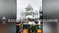 Unnao: भूमाफिया पर चला योगी सरकार का बुलडोजर, कई एकड़ जमीन पर था कब्जा| ABP Ganga