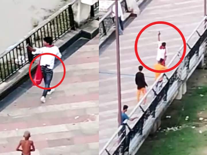 gun waving video viral at bnr college jogging spot patna youth firing with two pistols with two hands ann Video Viral: पटना में जॉगिंग करना खतरनाक! BNR कॉलेज के पास सरेआम दोनों हाथों में पिस्टल लेकर की फायरिंग