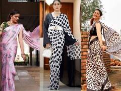 साड़ी में सपना चौधरी दिखती हैं इतनी सुंदर कि बॉलीवुड अभिनेत्रियां भी हैं फेल, तस्वीरों में देखिए उनका खूबसूरत देसी स्टाइल