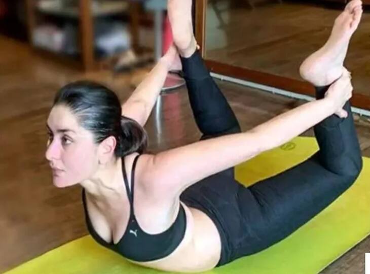Kareena Kapoor Khan just shared a glimpse of her workout routine at home दूसरे बेटे के जन्म के बाद Kareena Kapoor प्रेग्नेंसी वेट घटाने के लिए कर रही हैं जी-तोड़ मेहनत, सोशल मीडिया पर दिखाई झलक