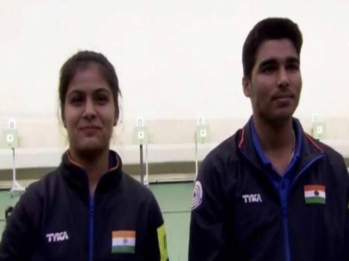 Tokyo olympics: 10 meter Air pistol Mixed event India’s Manu Bhaker and Saurabh Chaudhary  fails to qualify for medal round Tokyo olympics: 10 மீட்டர் ஏர் பிஸ்டல் கலப்பு துப்பாக்கிச்சுடுதலில் மனு பாக்கர்-சவுரப் சௌதரி ஏமாற்றம்