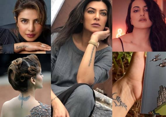 Tattoo Fashion in Bollywood: टैटू फैशन में सबसे आगे हैं बॉलीवुड की ये हसीनाएं, कई बार करती हैं फ्लॉन्ट, जानिए इनके मतलब Tattoo Fashion in Bollywood: टैटू फैशन में सबसे आगे हैं बॉलीवुड की ये हसीनाएं, कई बार करती हैं फ्लॉन्ट, जानिए इनके मतलब