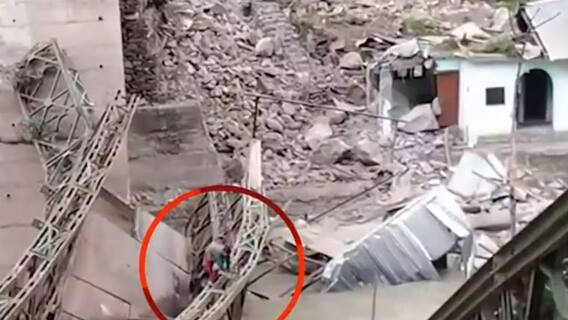 New video of Kinnaur landslide surfaces | Bharat Ki Baat(27.07.2021)