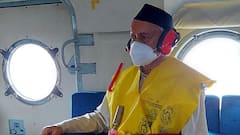 Chiplun Flood : राज्यपालांकडून चिपळूण शहराची पाहणी, चिपळूणमधल्या व्यापाऱ्यांचं राज्यपालांना निवेदन