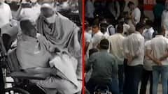 વડોદરાઃ સ્વામીજીના અંતિમ દર્શન કરવા હોસ્પિટલની બહાર ભક્તો ઉમટ્યા, જુઓ વીડિયો