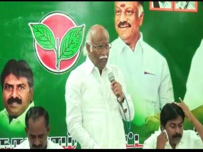 Former MP Anwar Raja has spoken controversially on the AIADMK stage ”தேர்தல் தோல்விக்கு  செத்தா போனார்கள்?” - அன்வர் ராஜா சர்ச்சை பேச்சு !