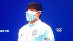 USA Swimming Masks: সোশ্য়াল মিডিয়ায় ভাইরাল অলিম্পিক্সে আমেরিকার সাঁতারুদের অভিনব মাস্ক