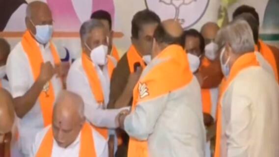 કર્ણાટકના નવા મુખ્યમંત્રી તરીકે બસવરાજ બોમ્મઈ આજે લેશે શપથ, જુઓ વીડિયો