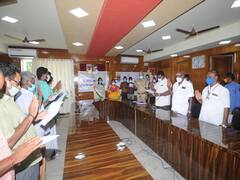 திருவாரூர் : புகையிலை, பான்மசாலா, குட்காவுக்கு எதிராக வணிகர் சங்க நிர்வாகிகள் உறுதியேற்பு..!