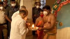 Basavaraj Bommai offers prayers ahead of oath ceremony | LIVE report