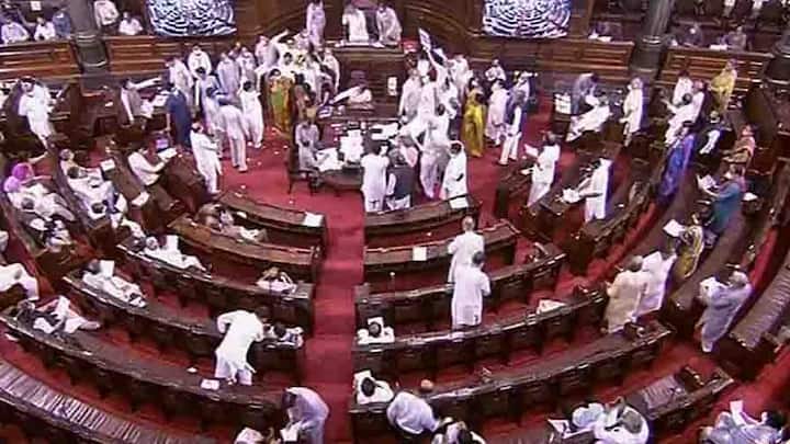 Parliament Monsoon Session Six TMC MP Suspended from Rajya Sabha ann Parliament Monsoon Session: संसद में गतिरोध, हंगामा करने के आरोप में 6 टीएमसी सांसद राज्यसभा से निलंबित