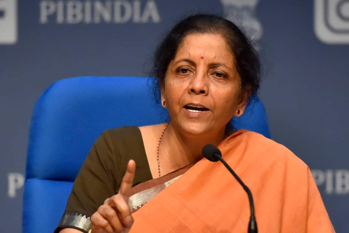 fm sitharaman to hold meeting with state cms on monday for discussing measures to encourage investment