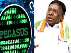 செல்போன்களை ஒட்டுக்கேட்டு ஆட்சி கவிழ்ப்பு நடத்தப்படுகிறது - நாராயணசாமி குற்றச்சாட்டு