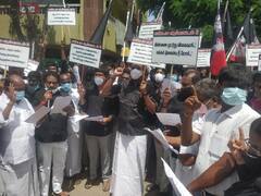 'திமுகவின் மிரட்டல், உருட்டல்களுக்கு எல்லாம் பயப்படமாட்டோம்' - கொந்தளித்த எஸ்.பி.வேலுமணி