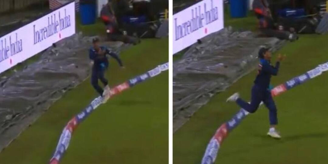 Ind vs SL,2021: দুরন্ত ক্যাচে আবিষ্কাকে ফেরালেন চাহার, দেখুন ভিডিও Ind vs SL,2021: Rahul Chahar takes Stunning catch to dismiss Srilankan opener Avishka Fernando Ind vs SL,2021: দুরন্ত ক্যাচে আবিষ্কাকে ফেরালেন চাহার, দেখুন ভিডিও