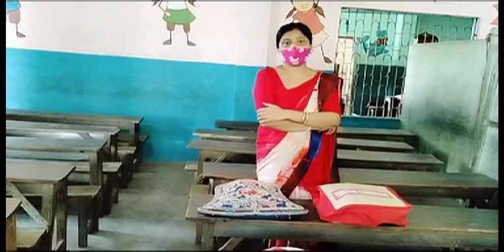 South Dinajpur Balurghat Private school opens covid guidelines violation South Dinajpur: সরকারি নির্দেশিকা অমান্য করে বালুরঘাটে খুলল বেসরকারি স্কুল, রীতিমতো চলল ক্লাস, ব্যবস্থার আশ্বাস প্রশাসনের