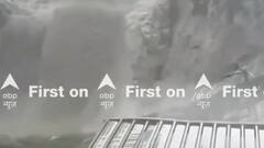 Cloud bursts near Amarnath cave in Jammu and Kashmir
