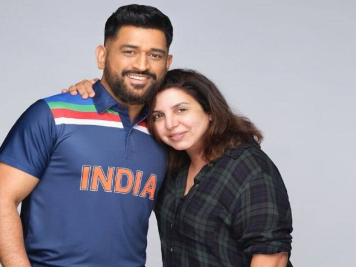 New Fan of MSD: film director farah khan becomes fan of mahendra singh dhoni, has worked first time together for an ad Fan of MSD: महेंद्र सिंह धोनी की मुरीद हुई फिल्म निर्देशक फराह खान, पहली बार साथ में किया है एड शूट