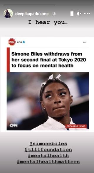 From Deepika Padukone To Alia Bhatt Bollywood Celebs Heap Praises On Simone Biles After She Withdraws From Tokyo Olympics To Focus On Mental Health