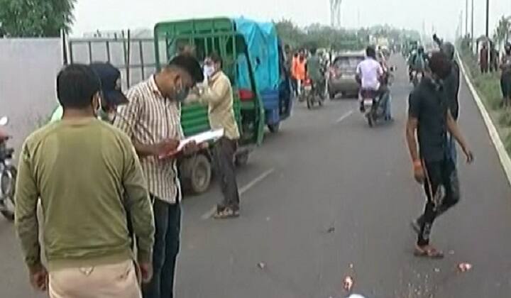 Ahmedabad hit and run : one died on the spot in car accident, police at spot Ahmedabad : રસ્તો ક્રોસ કરવા જતાં બોલેરોનું ટાયર યુવક પર ફરી વળ્યું, યુવકનું ઘટનાસ્થળે જ મોત