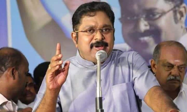 Dinakaran says admk will come under single leadership dmk reign gives no happiness but only laugh அதிமுக விரைவில் ஒற்றைத் தலைமைக்கு கீழ்வரும்.. திமுக ஆட்சியில் மகிழ்ச்சி இல்லை, சிரிப்புதான் - தினகரன்