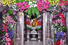 PHOTO : आज प्रक्षाळ पूजेनिमित्त विठ्ठल रुक्मिणी मंदिर सजलं, आकर्षक फुलांची सजावट, पाहा मनमोहक रुप