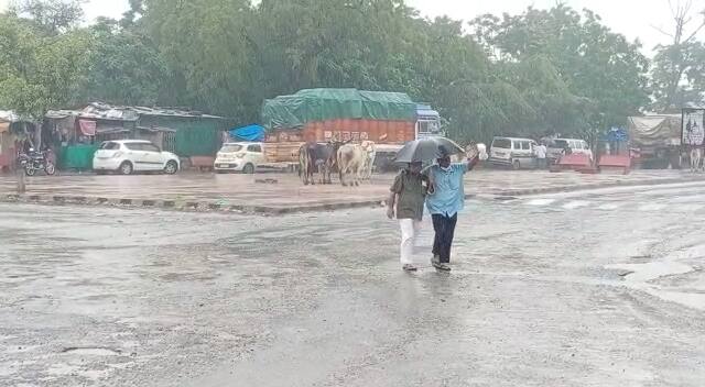 Rains begin in many parts of Gujarat amid meteorological department forecast હવામાન વિભાગની આગાહી વચ્ચે રાજ્યના અનેક વિસ્તારમાં વરસાદ શરૂ, અમદાવાદ-ગાંધીનગર-રાજકોટમાં મેઘમહેર