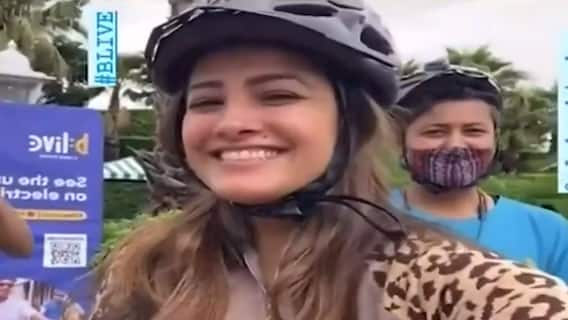 Anita Hassanandani reach Shimla with Husband Rohit Reddy for a shoot?