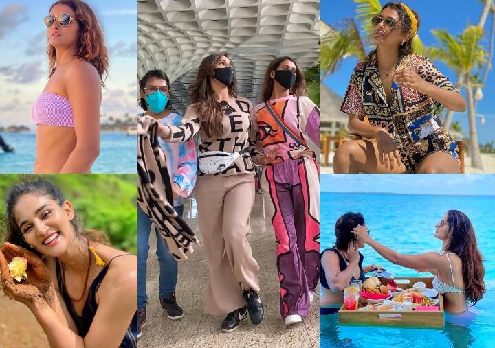 पॉपुलर डांसर और कई डांस रियल्टी शो की जज रह चुकी शक्ति मोहन इन दिनों अपनी दोनों बहनों मुक्ति मोहन और कीर्ति मोहन के साथ मालदीव में छुट्टियां मना रही है. मोहन सिस्टर्स ने ये तस्वीरें अपने इंस्टा अकाउंट पर शेयर की है.