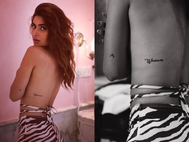 बॉलीवुड एक्ट्रेस करिश्मा शर्मा ने हाल ही में अपनी ग्लैमरस अंदाज वाली तस्वीरें शेयर की हैं. इसमें वह अपना कमर बने टैटू को फ्लॉन्ट करती हुईं नजर आ रही हैं. ये तस्वीरें सोशल मीडिया पर वायरल हो रही हैं.