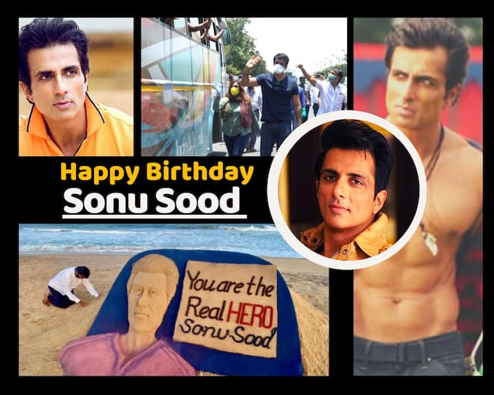 Happy Birthday Sonu Sood, Big screen villain sood sood became a true hero during the Covid-19 crisis Happy Birthday Sonu Sood: फिल्मों में विलेन लेकिन असल जिन्दगी में गरीबों के मसीहा हैं एक्टर सोनू सूद, इस तरह जीत लिया दिल