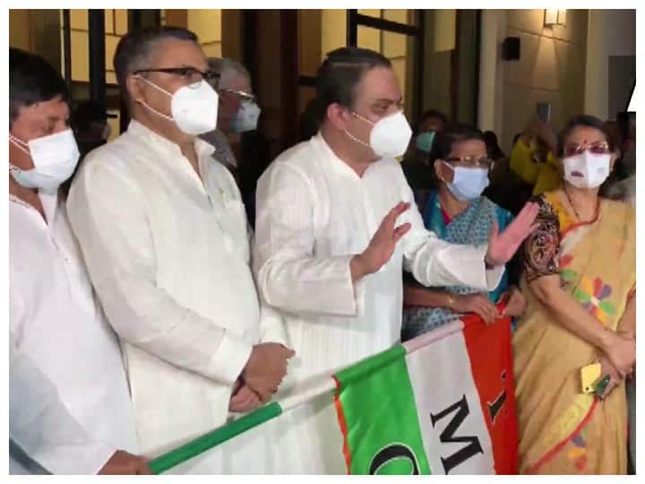 Tripura Former BJP leader and former Congress MLA Subal Bhowmik among join Trinamool Congress कांग्रेस और बीजेपी में रह चुके सुबल भौमिक त्रिपुरा में अब टीएमसी का झंडा करेंगे बुलंद